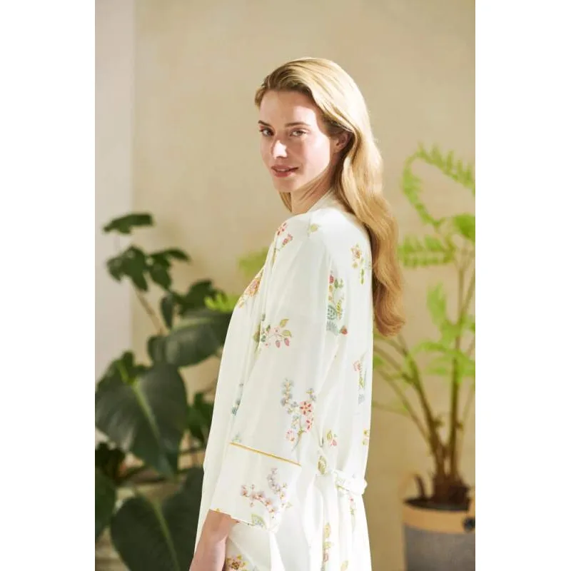 Pip Studio kimono Naomi Blossom Chique, bílý