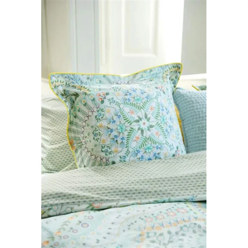 Pip Studio polštář Alfombra Light Blue 45x45cm, světle modrý