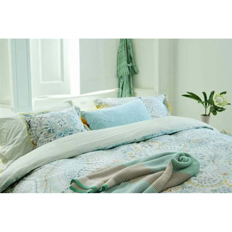 Pip Studio polštář Alfombra Light Blue 45x45cm, světle modrý
