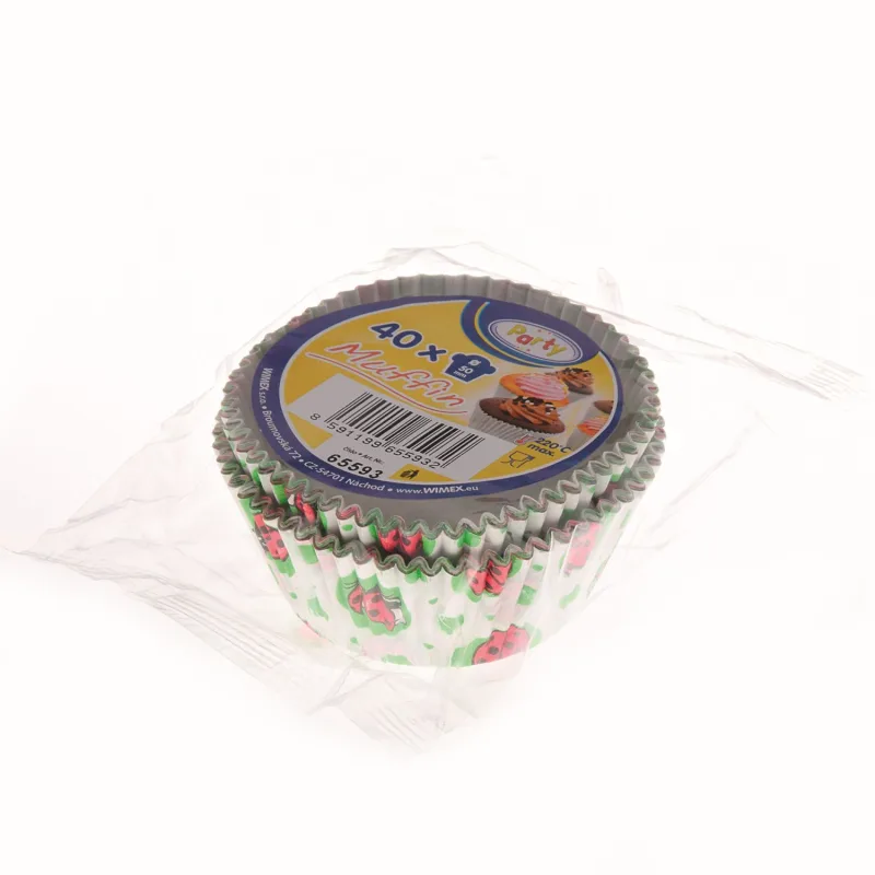 Cukrářské košíčky na muffiny "Beruška" Ø 50 x 30 mm [40 ks] (65593)
