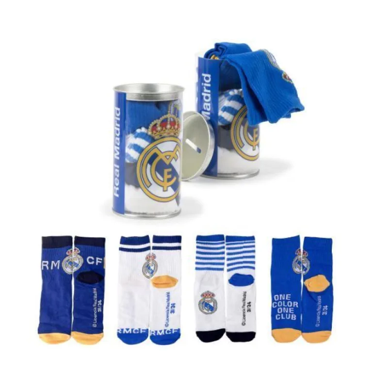 Real Madrid ponožky detské (4 páry v balení) - SKLADOM