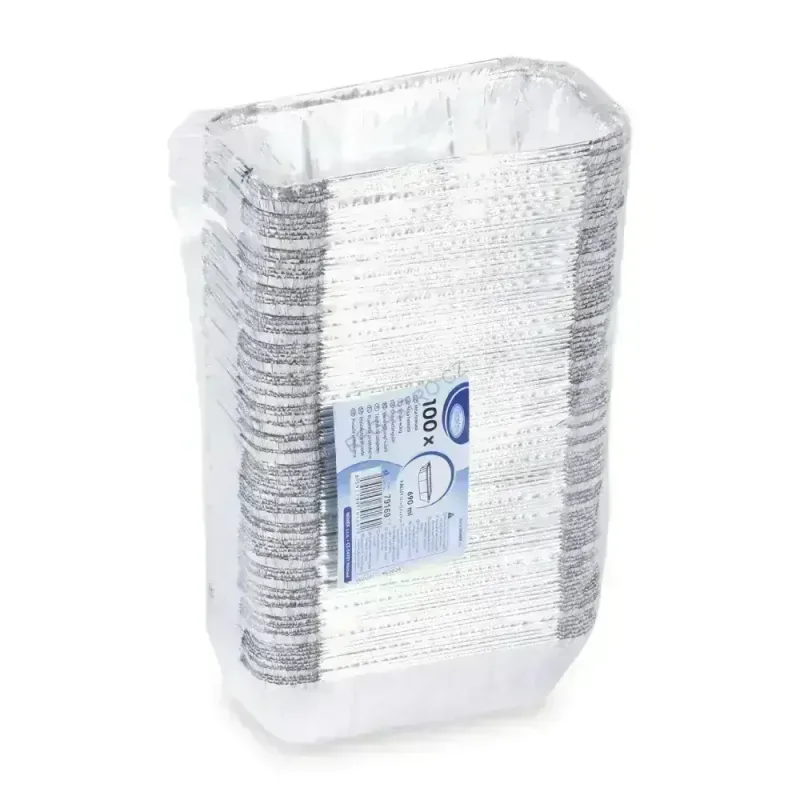 Miska (ALU) hranatá 200 x 112 x 54 mm 720ml [100 ks] (79172)
