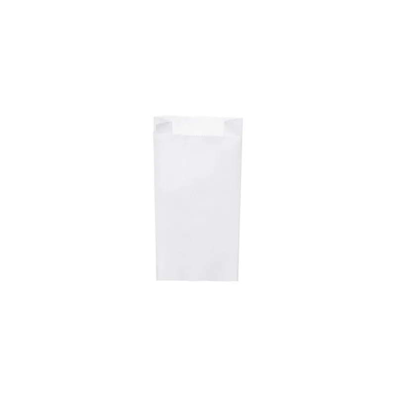 Svačinové papírové sáčky bílé 0,5 kg (10+5 x 22 cm) [1000 ks] (71005)