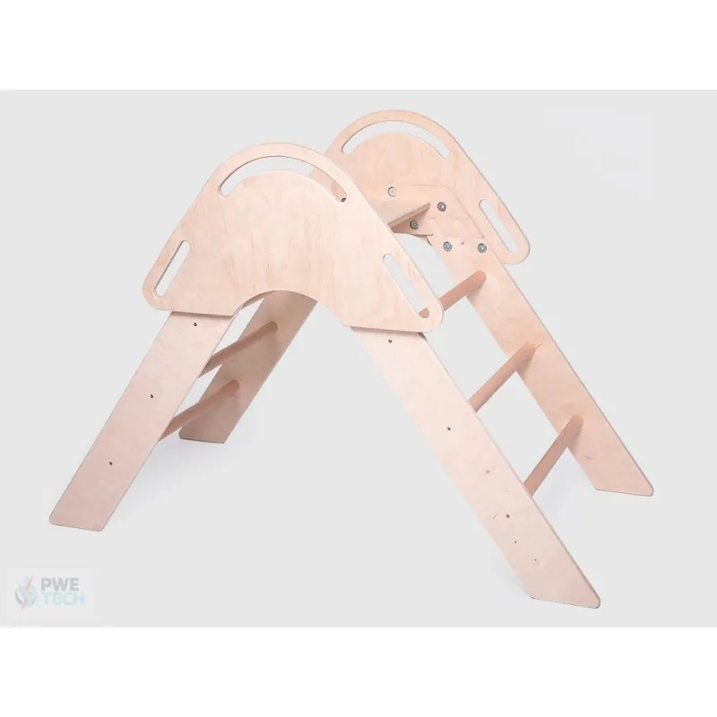DAPAL Montessori Drevený rebrík V6 prírodný 300 × 850 × 150 mm