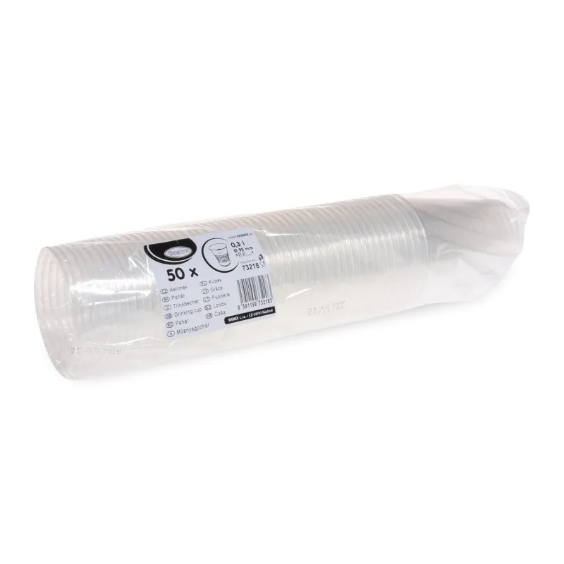 Kelímek průhledný 0,3 l -PP- (Ø 95 mm) [50 ks] (73218 - P7B)