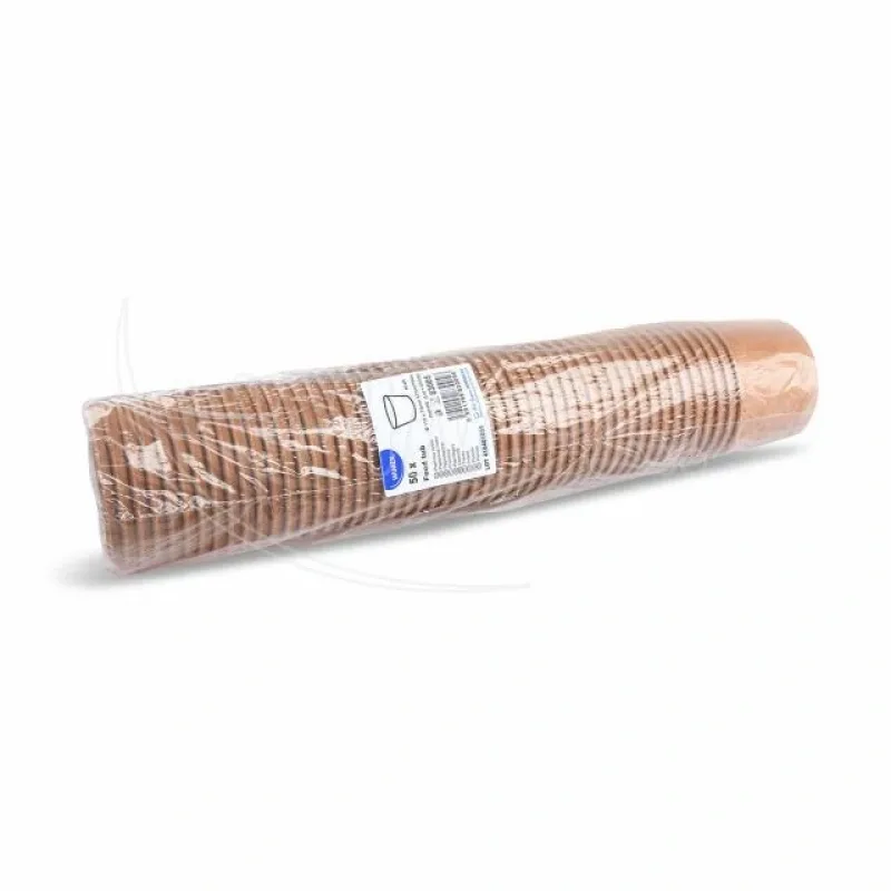 Papírová miska (PAP/PE) kraft Ø110mm 475ml [50 ks](83005)