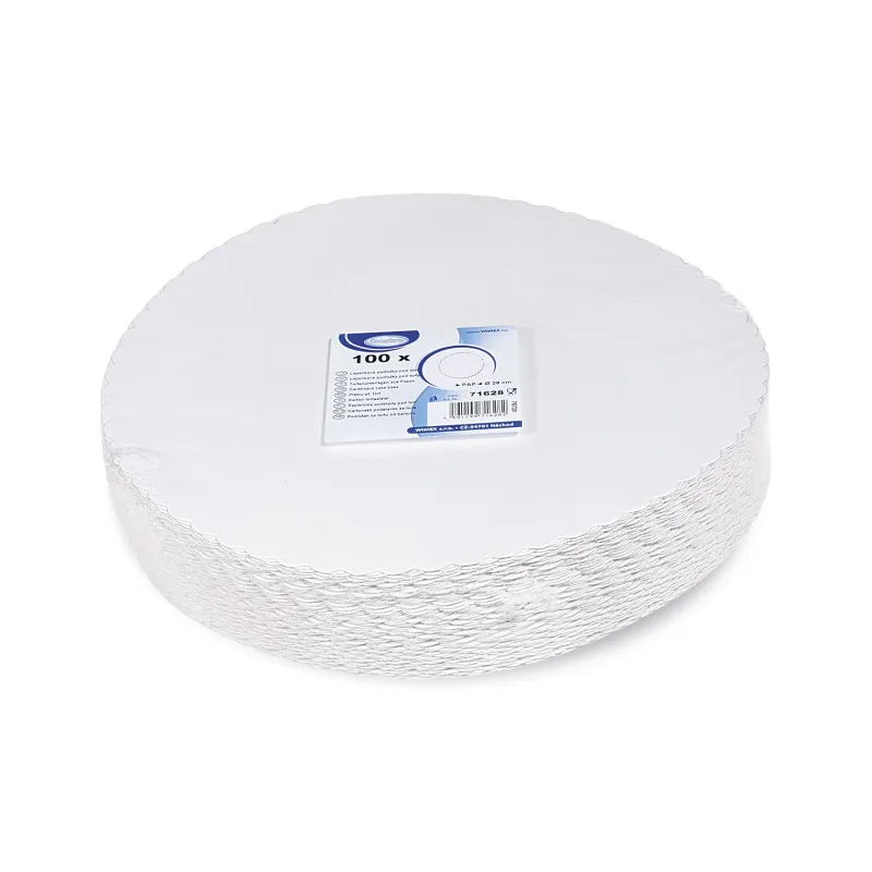Lepenkové podložky pod dort Ø 28 cm RECY [100 ks] (71628-12A)