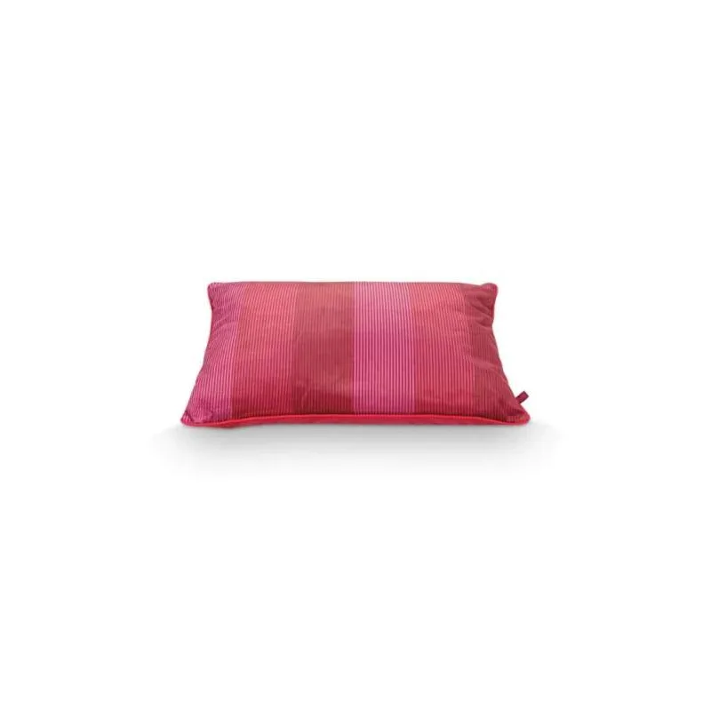Pip Studio dekorační polštář Multi Stripe 50x70 cm, červený