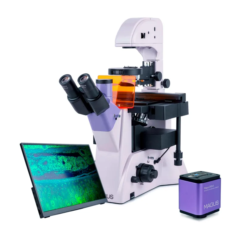 Fluorescenčný inverzný digitálny mikroskop MAGUS Lum VD500L LCD