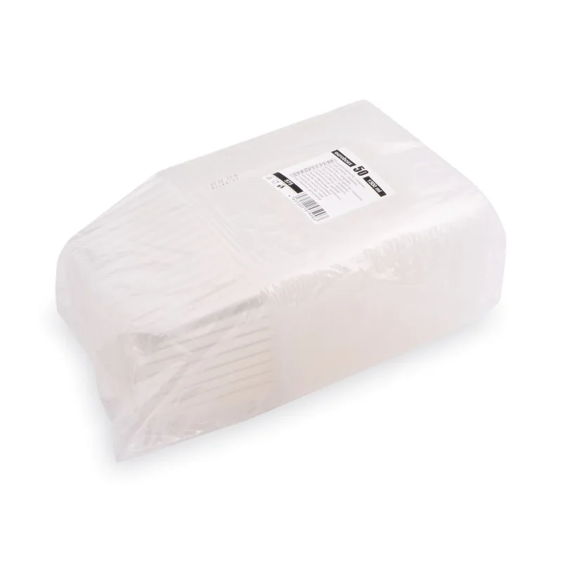 Vanička hranatá průhledná 1500 ml (PP) [50 ks] (77515)