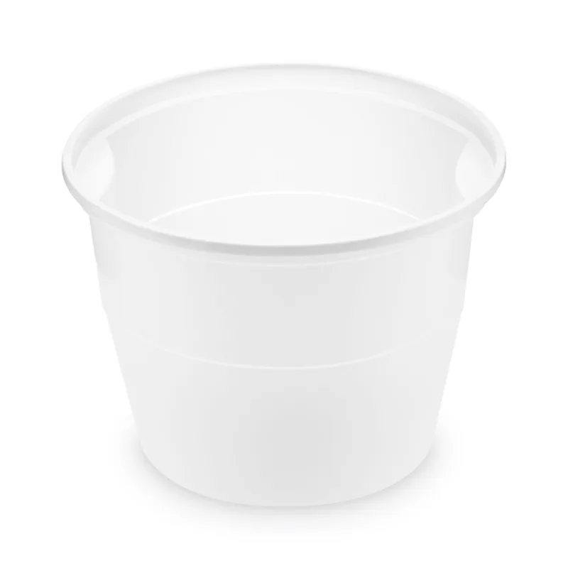 Polévková miska bílá (PP) 750 ml, Ø 127 mm [50 ks] (74317)