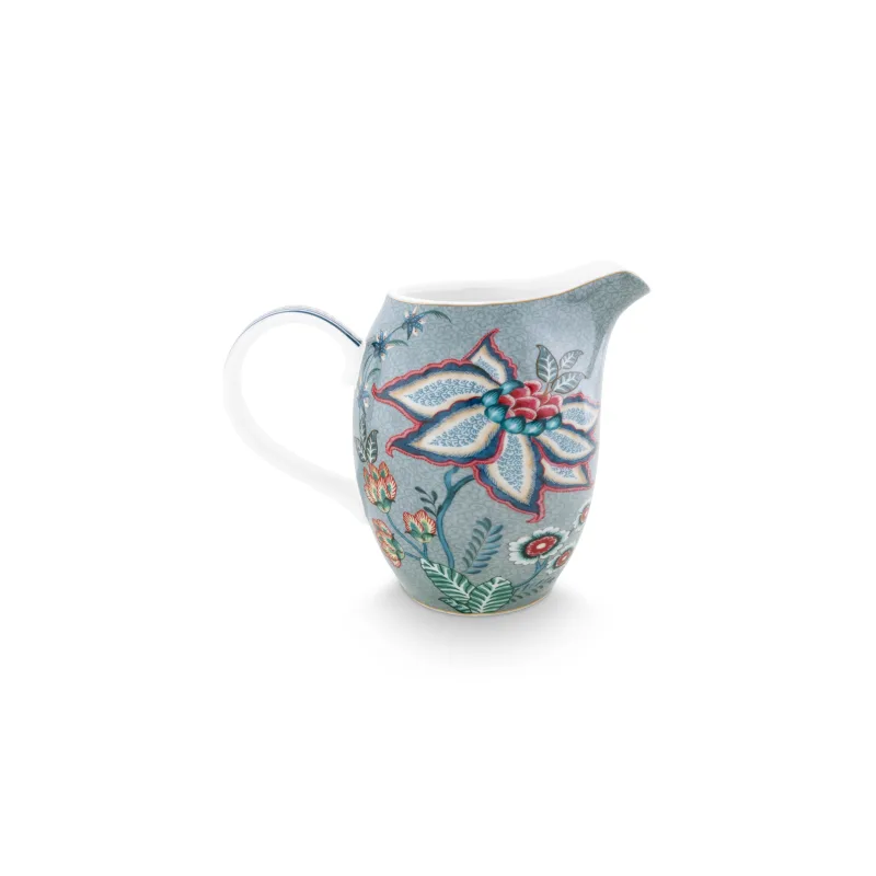 Pip Studio Flower Festival džbán 950ml , modrý