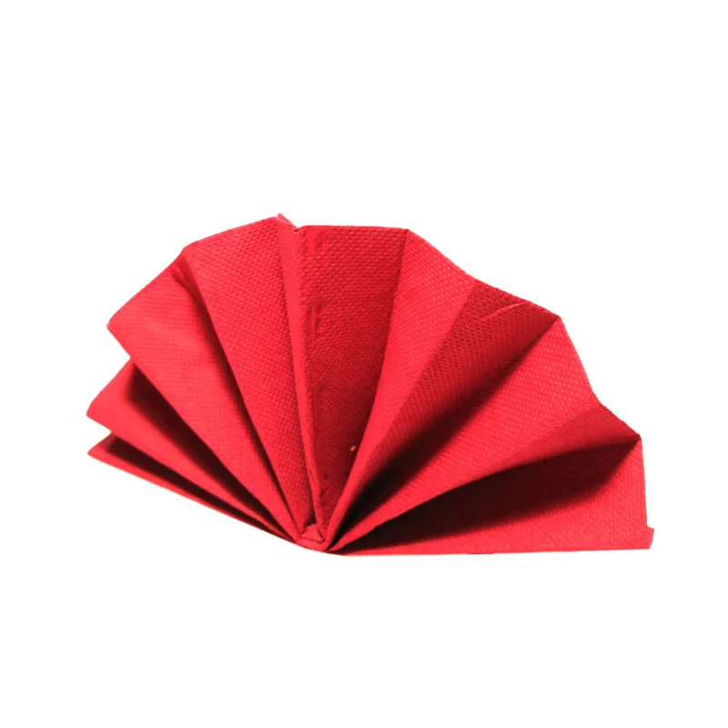 Ubrousky DekoStar červené 40 x 40 cm [40 ks] (88001 - 5B) Doprodej.