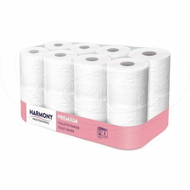 NEPOSÍLÁME - Toaletní papír 2-vrstvý tissue "Harmony Professional" 156 útržků [16 ks] (H4216) Pouze vlastní odvoz nebo rozvoz Náchod a okolí do 12-ti