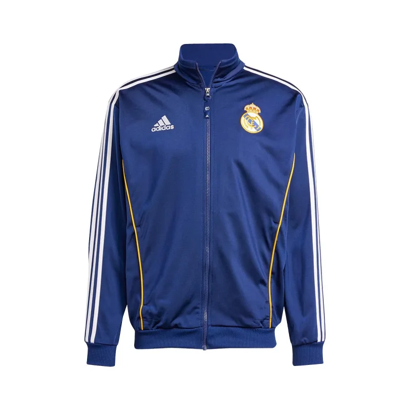 Adidas Real Madrid 1999/2000 tepláková bunda modrá pánska