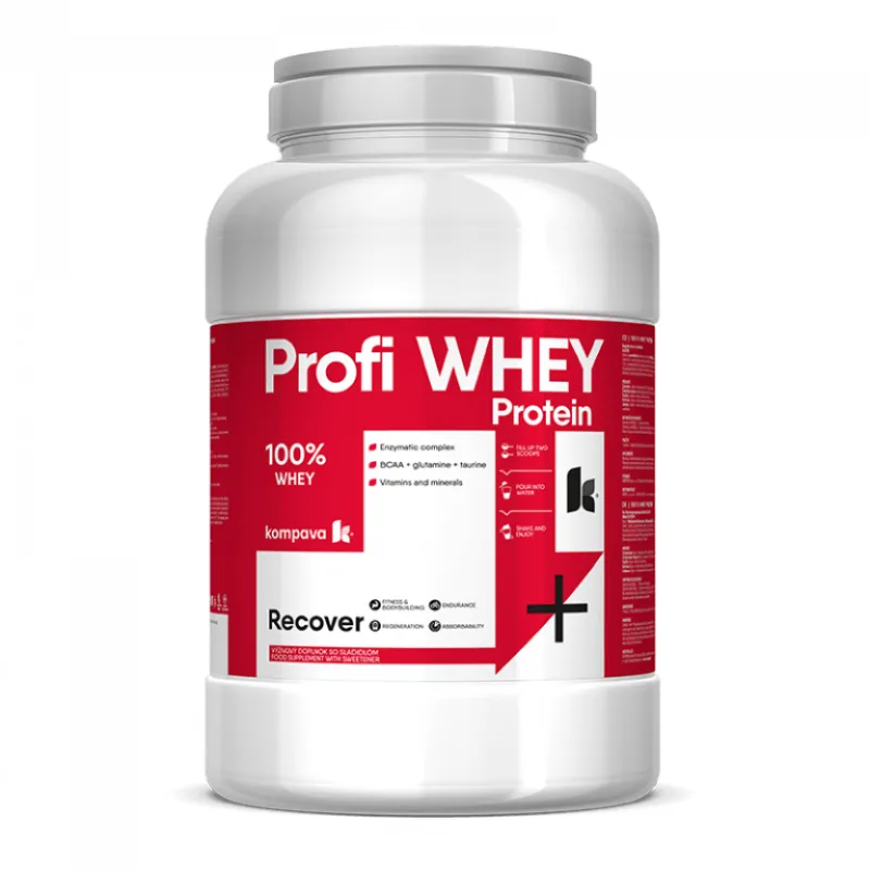 Profi WHEY Protein 2000 g - Kompava Príchuť: Vanilka