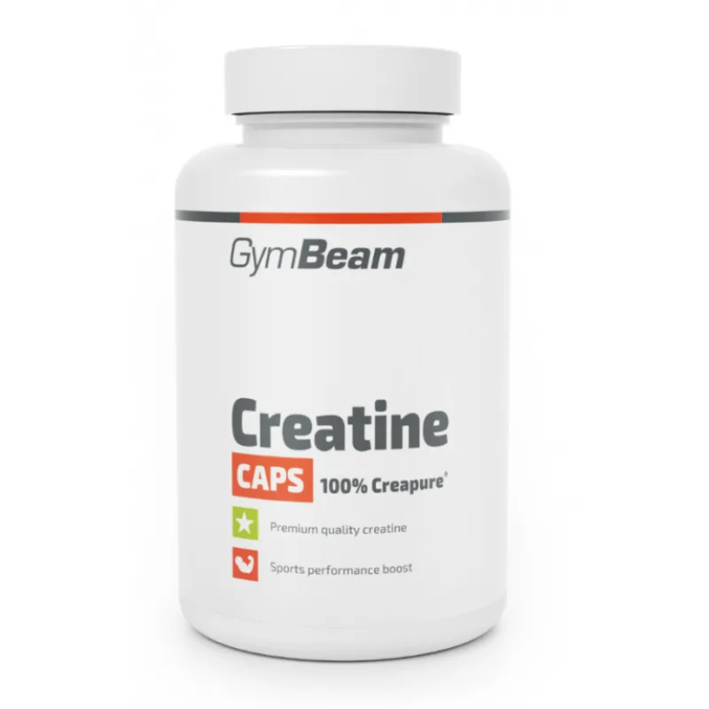 Kreatín CAPS - 100 % Creapure® 120 kapsúl - GymBeam