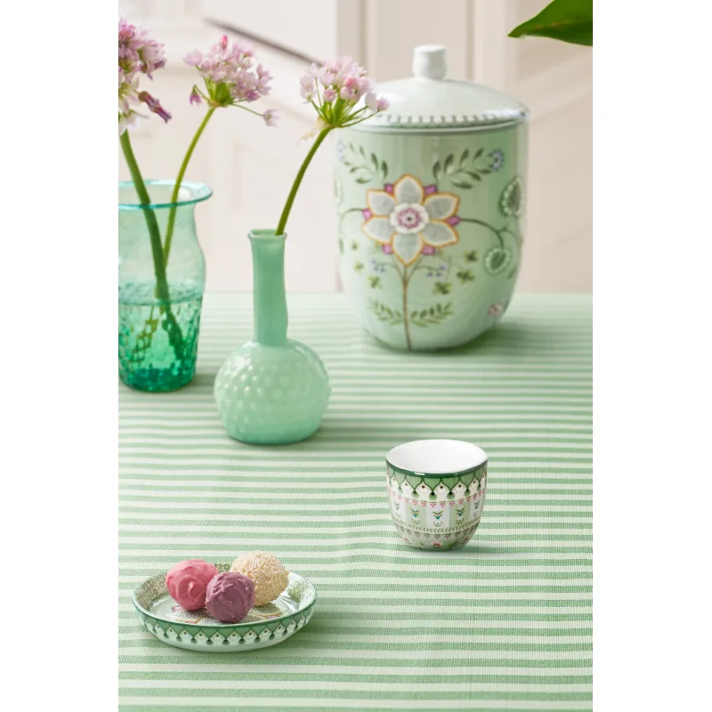 Pip Studio Lily & Lotus kalíšek na vajíčko, zelený