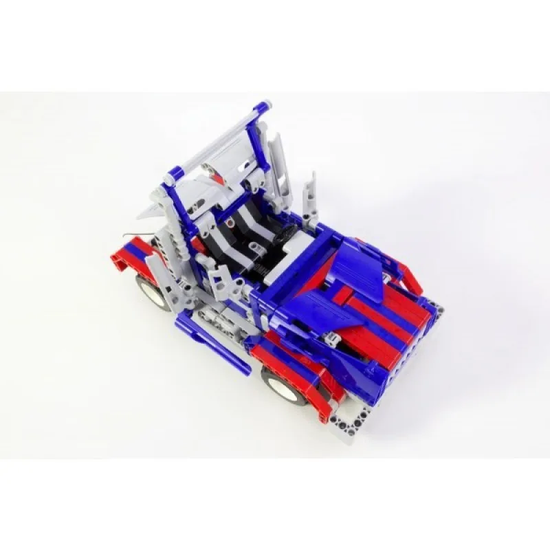 Teknotoys RC kamion a sporťák Mechanical Master 2v1 fialová