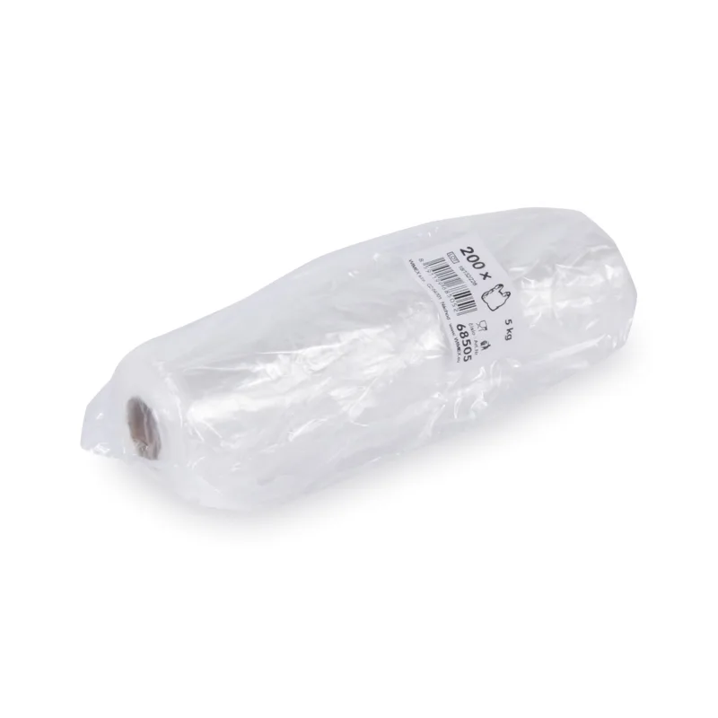 Tašky 5 kg (HDPE) transparentní (rolované) [200 ks] (68505)