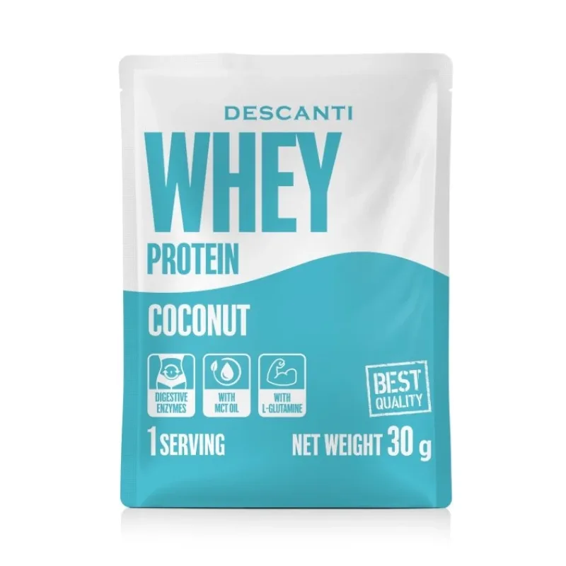 Whey protein 30 g - Descanti Príchuť: Slaný karamel
