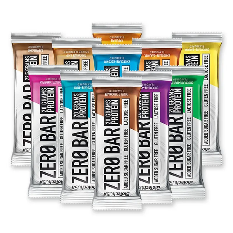 Zero Bar 50 g - BioTech USA Príchuť: Dvojitá čokoláda