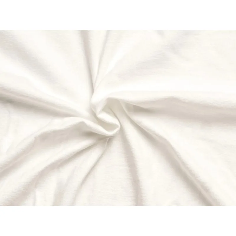 Jersey prestieradlo EXCLUSIVE smotanové 90x200 cm