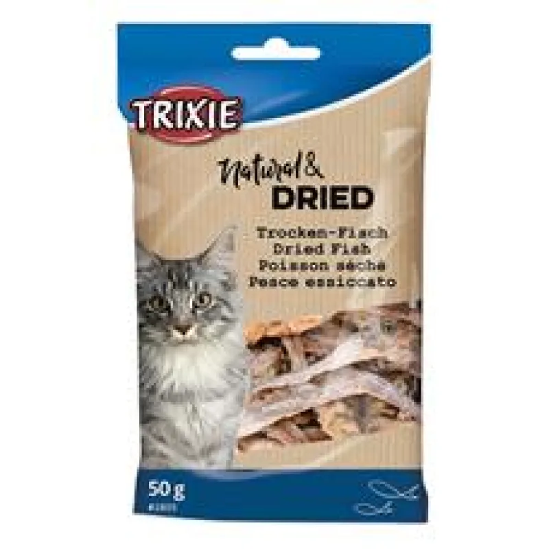 Sušené rybičky, pamlsek pro kočky TRIXIE 50 g