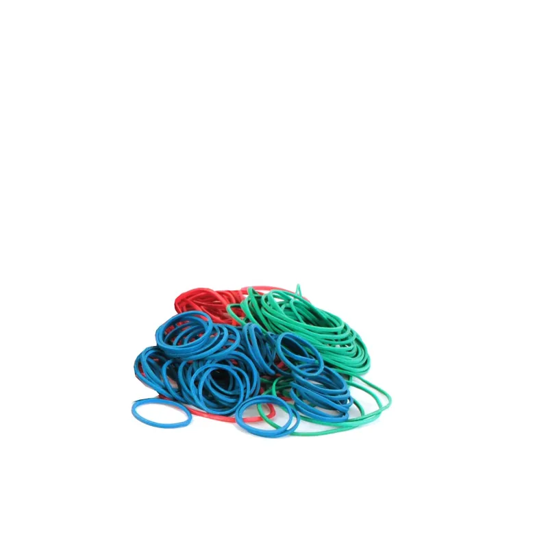 Gumičky slabé mix barev (1 mm, Ø 2, 4, 6 cm) [50 g] (64900 - 6B)