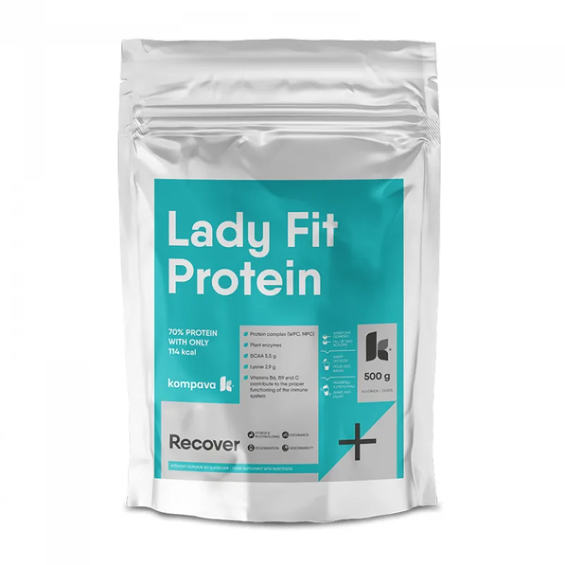 LadyFit Protein 500 g - Kompava Príchuť: Čokoláda