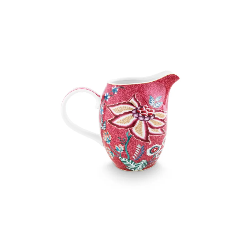 Pip Studio Flower Festival džbán 950ml, růžový