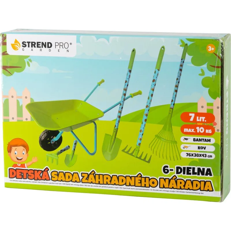 Sada náradia Strend Pro, záhradnícka, detská, 6-dielna