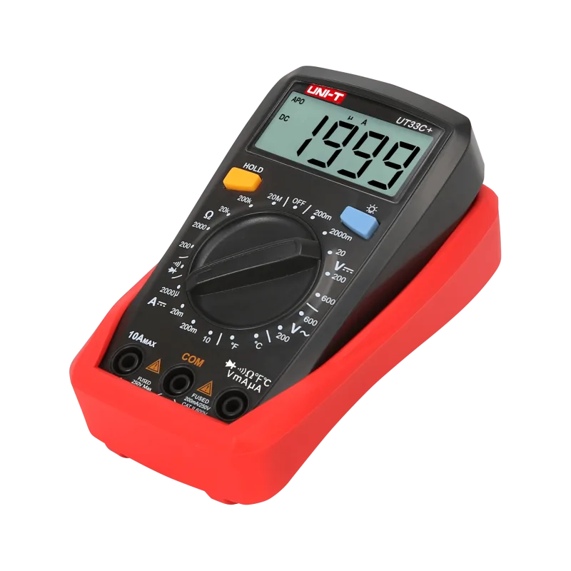 Univerzálny multimeter Uni-T UT33C+ AC a DC 600V Kontrola kontinuity obvodu MIE0327