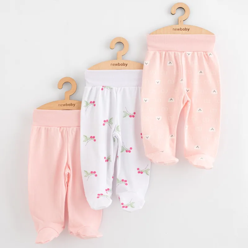 Dojčenské polodupačky New Baby Classic II 3ks girl