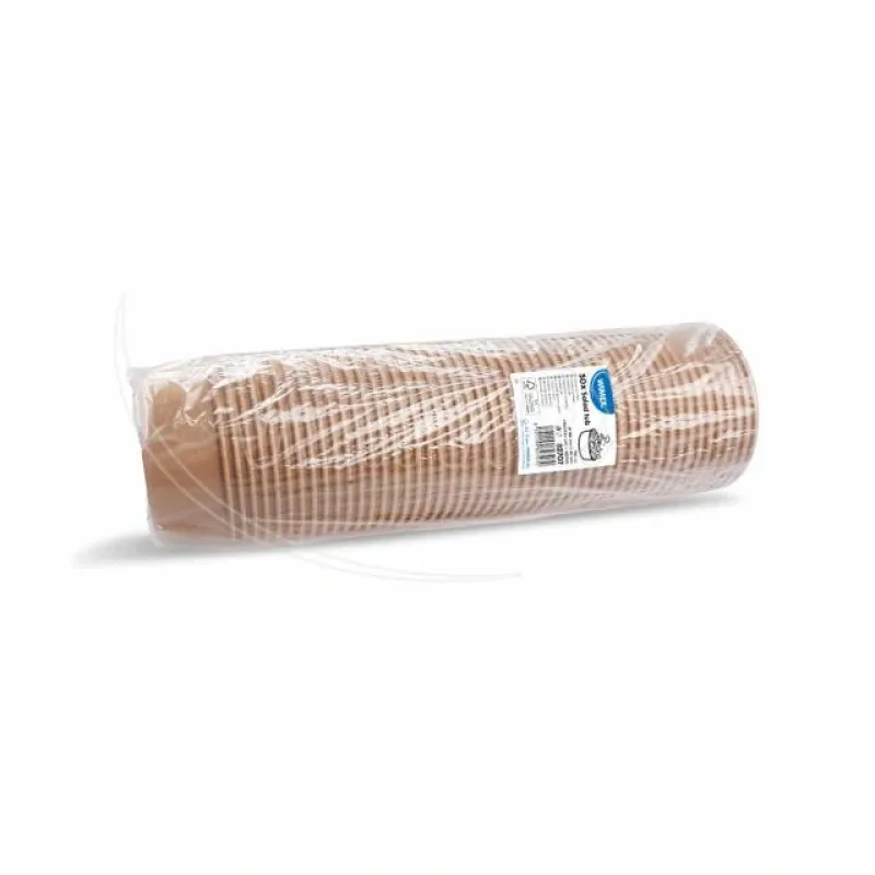 Papírové misky kulaté nepromastitelné kraft Ø150mm x 62mm, 750 ml [50 ks] (82707)