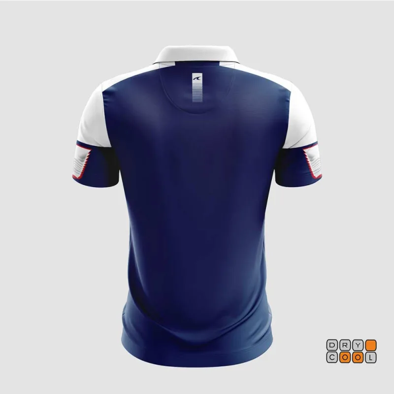Slovensko Slovakia polokošeľa modro-biela pánska