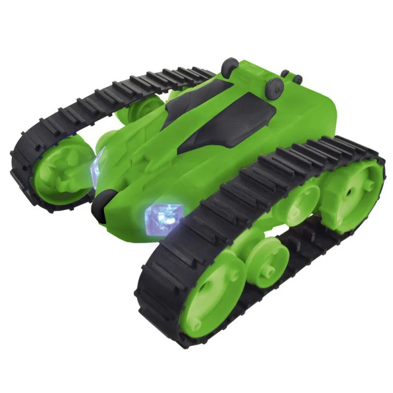 BAZAR-RC Mega-Traxx vesmírné průzkumné pásové vozidlo 16 cm zelené
