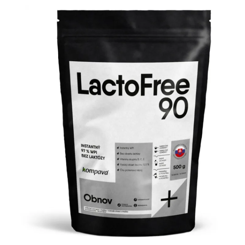 LactoFree 90 - 500 g - Kompava Príchuť: Čokoláda