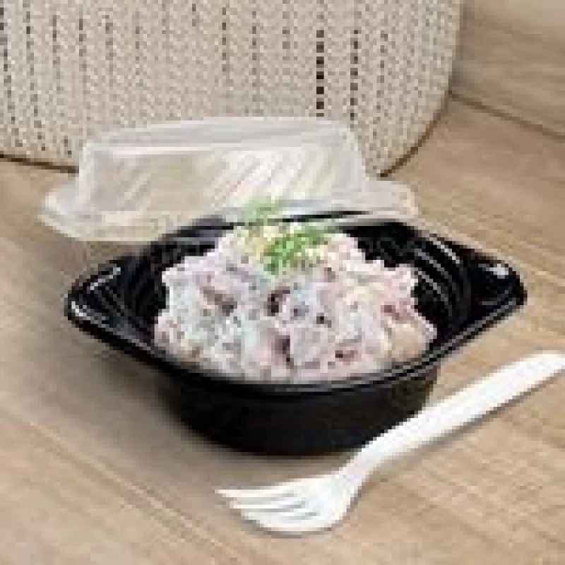 Víčko PP Reware Dinner vratné, průhledné Ø 15,6 cm [12 ks] (PP960)