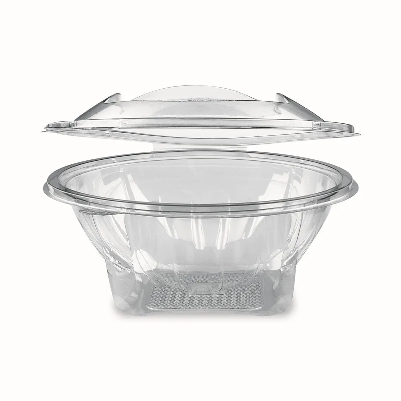 Miska kulatá průhledná s víčkem 1000 ml (rPET) [50 ks] (77910)
