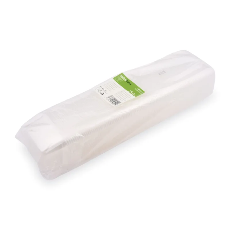 Miska hranatá průhledná 250 ml (PP) [100 ks] (77325)