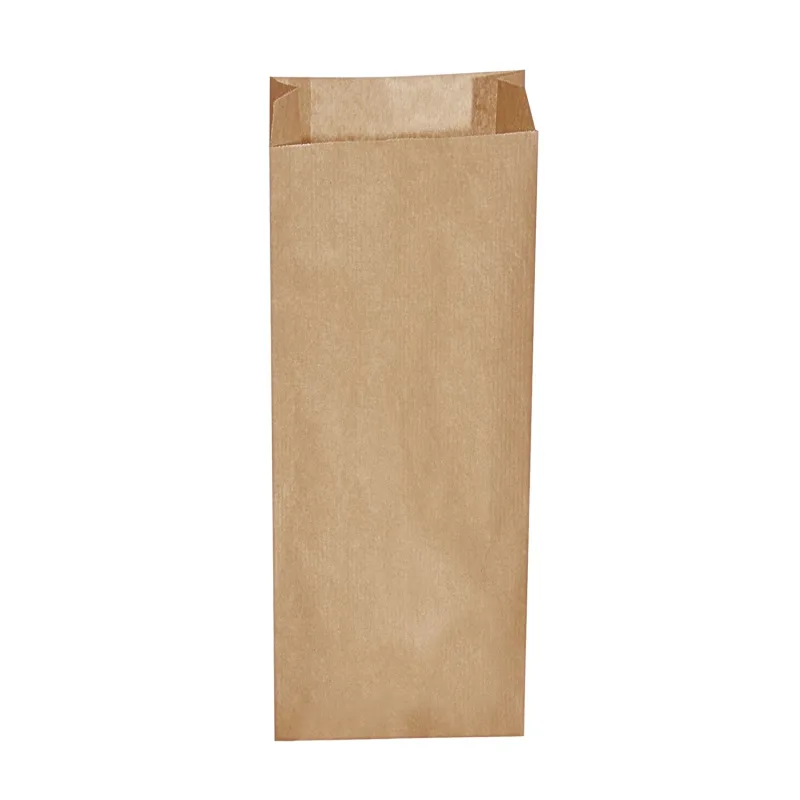 Svačinové papírové sáčky hnědé 3 kg (15+7 x 42 cm) [500 ks] (70930)
