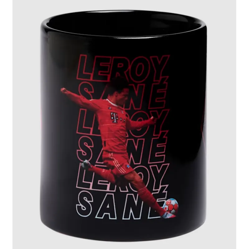 FC Bayern München - Bayern Mníchov Leroy Sané hrnček čierny - SKLADOM