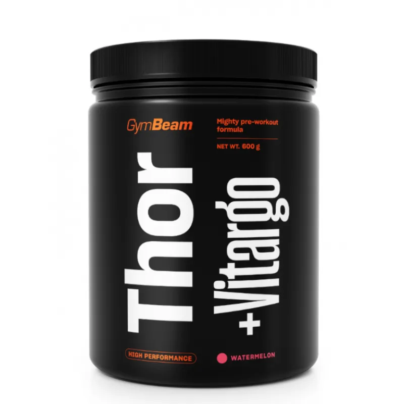 Predtréningový stimulant Thor Fuel + Vitargo 600 g - GymBeam Príchuť: Mango - Marakuja