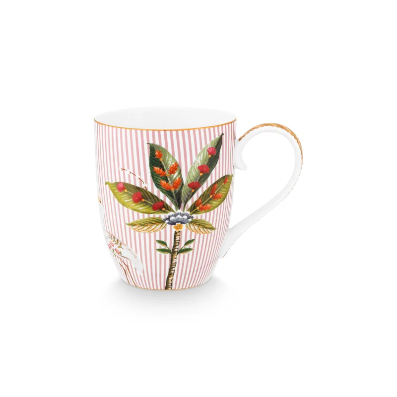 Pip Studio La Majorelle sada 2 hrnků 440ml, růžová