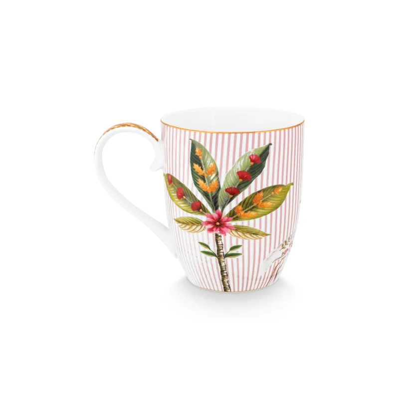 Pip Studio La Majorelle sada 2 hrnků 440ml, růžová