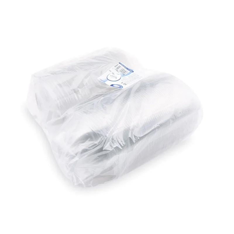 Miska kulatá průhledná s víčkem 750 ml (rPET) [50 ks] (77907)