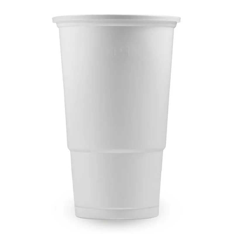 Kelímek bílý 0,5 l (PP) [10 ks] (65305)