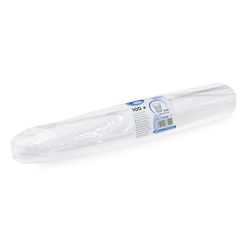Kelímek bílý 0,08 l -PP- (Ø 57 mm) [100 ks] (73240)