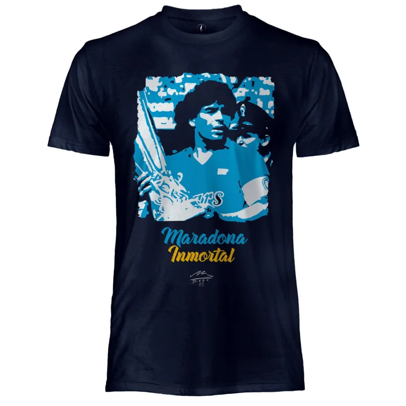 Diego Maradona tričko tmavomodré pánske